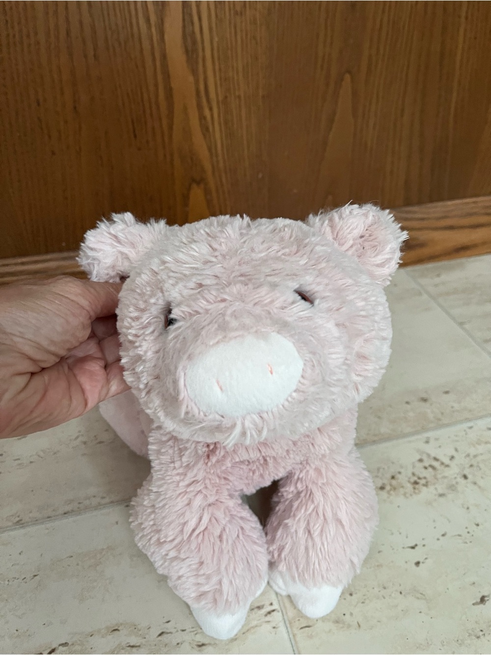 Gund HAMLET Pink Plush Pig 16” Long EUC stuffed animal toy